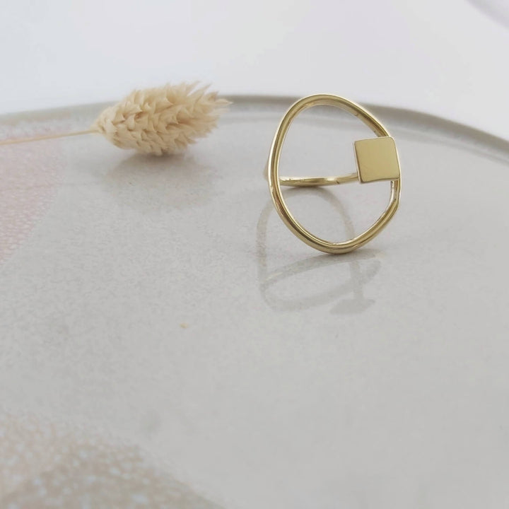 Imperfection geometric ring