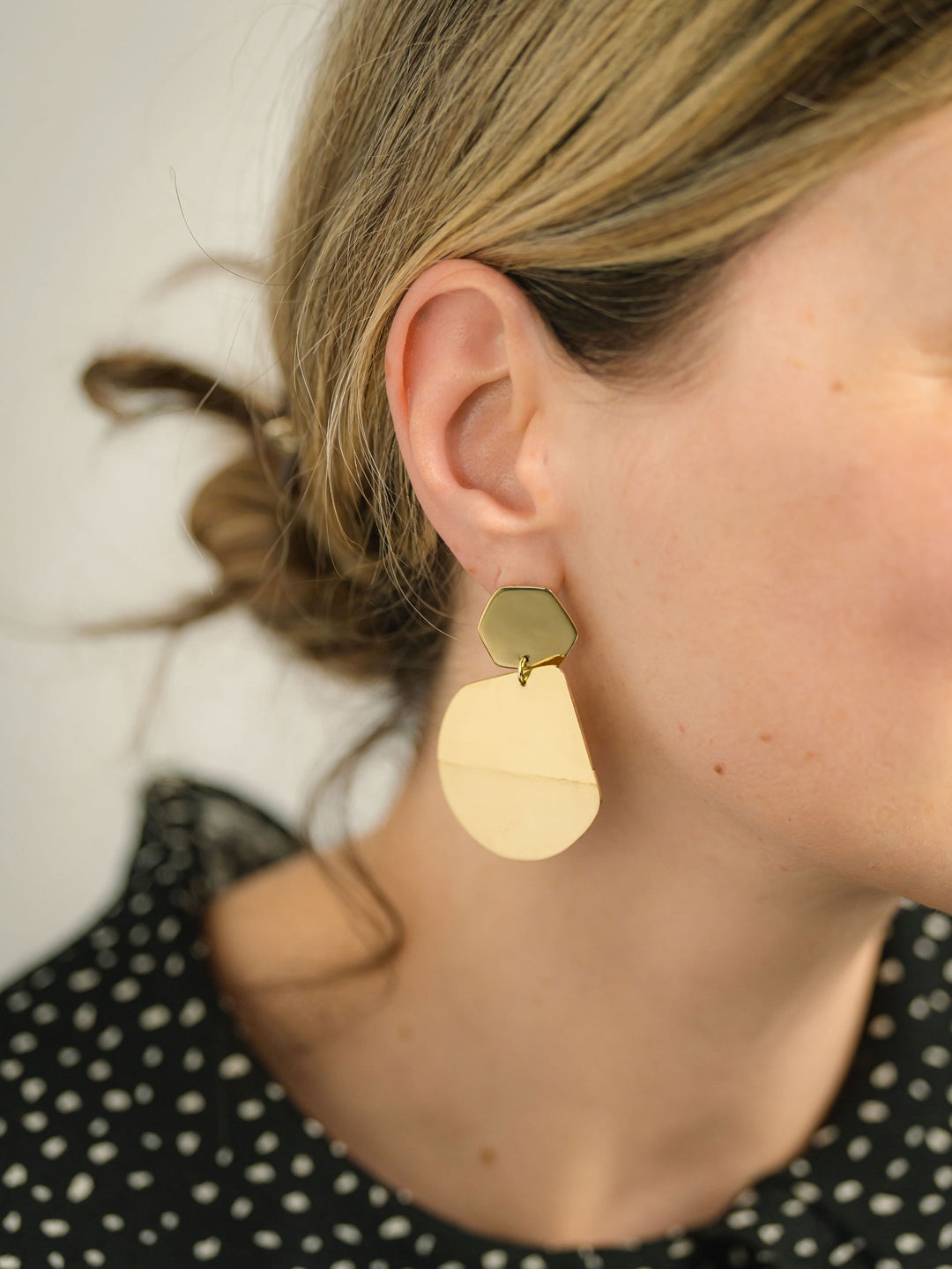 REFLECTION earrings - Unique statement earrings