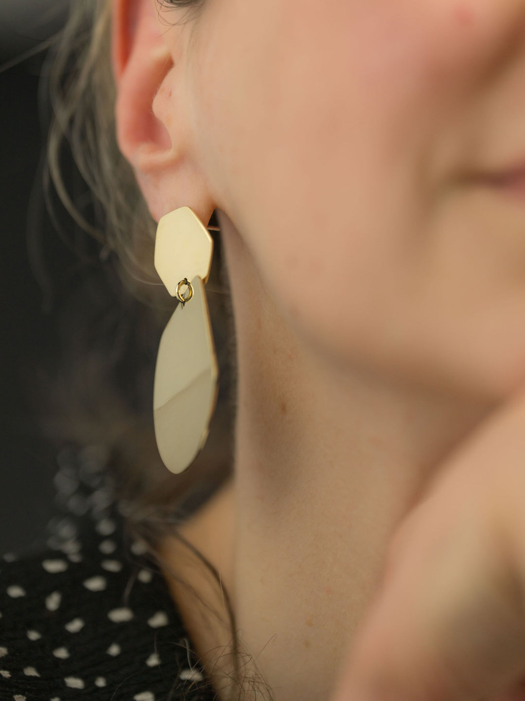 REFLECTION earrings - Unique statement earrings