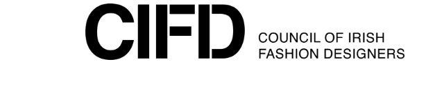  A photo of the Council of Irish Fashion Designers black and white logo