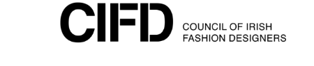 A photo of the Council of Irish Fashion Designers black and white logo