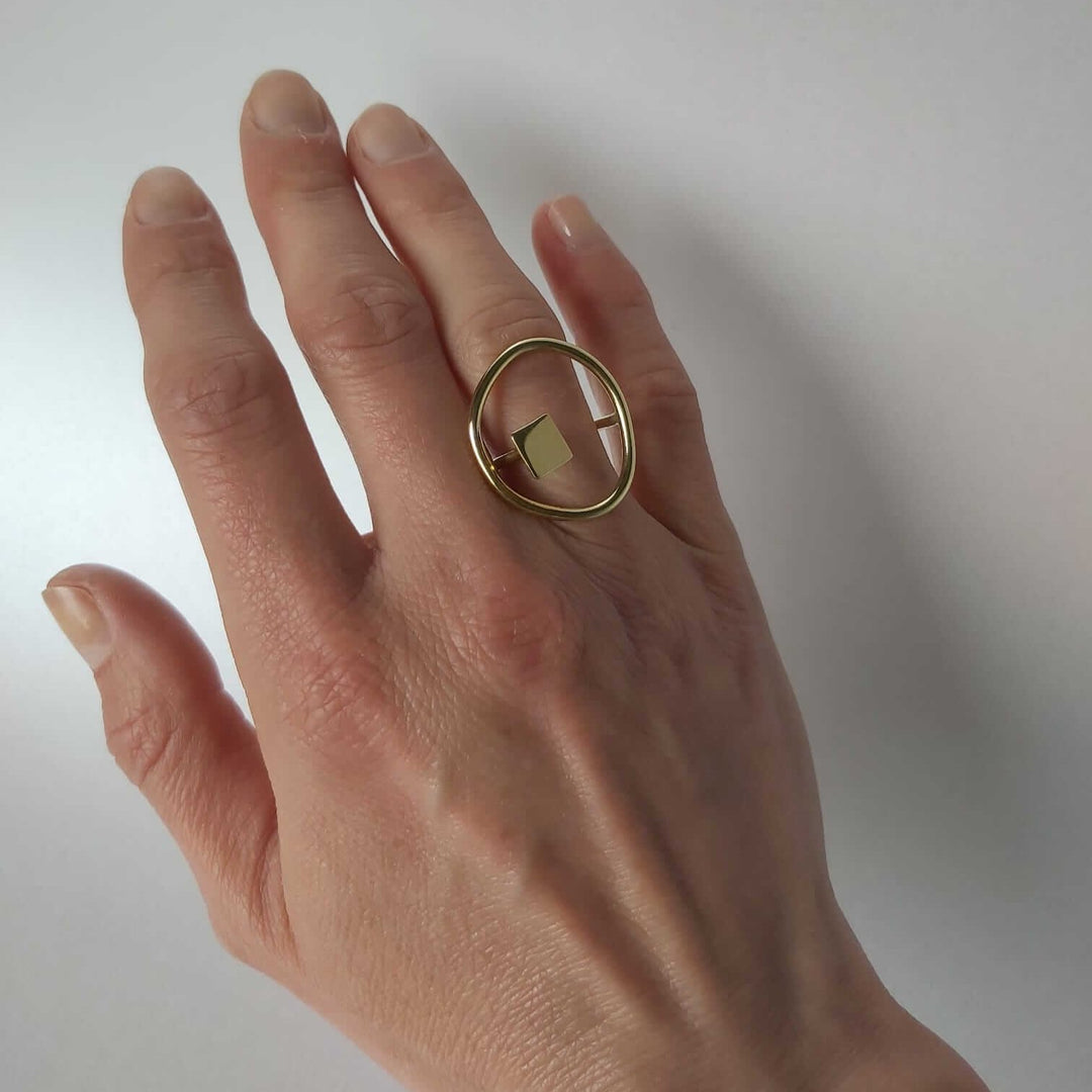 Imperfection geometric ring