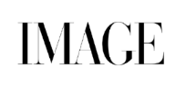 Image magazine black and white typography logo