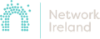 Logo of Network Ireland with a blue and white design.