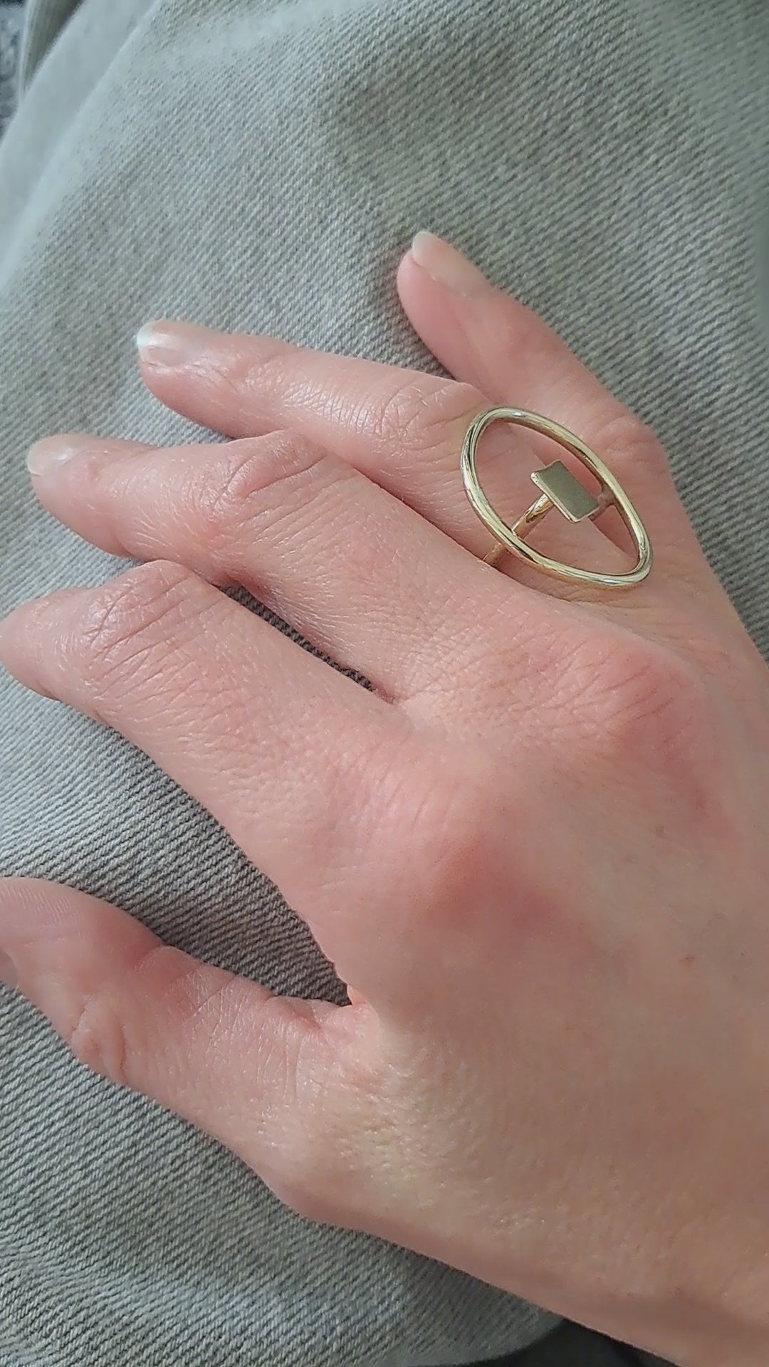 Imperfection geometric ring